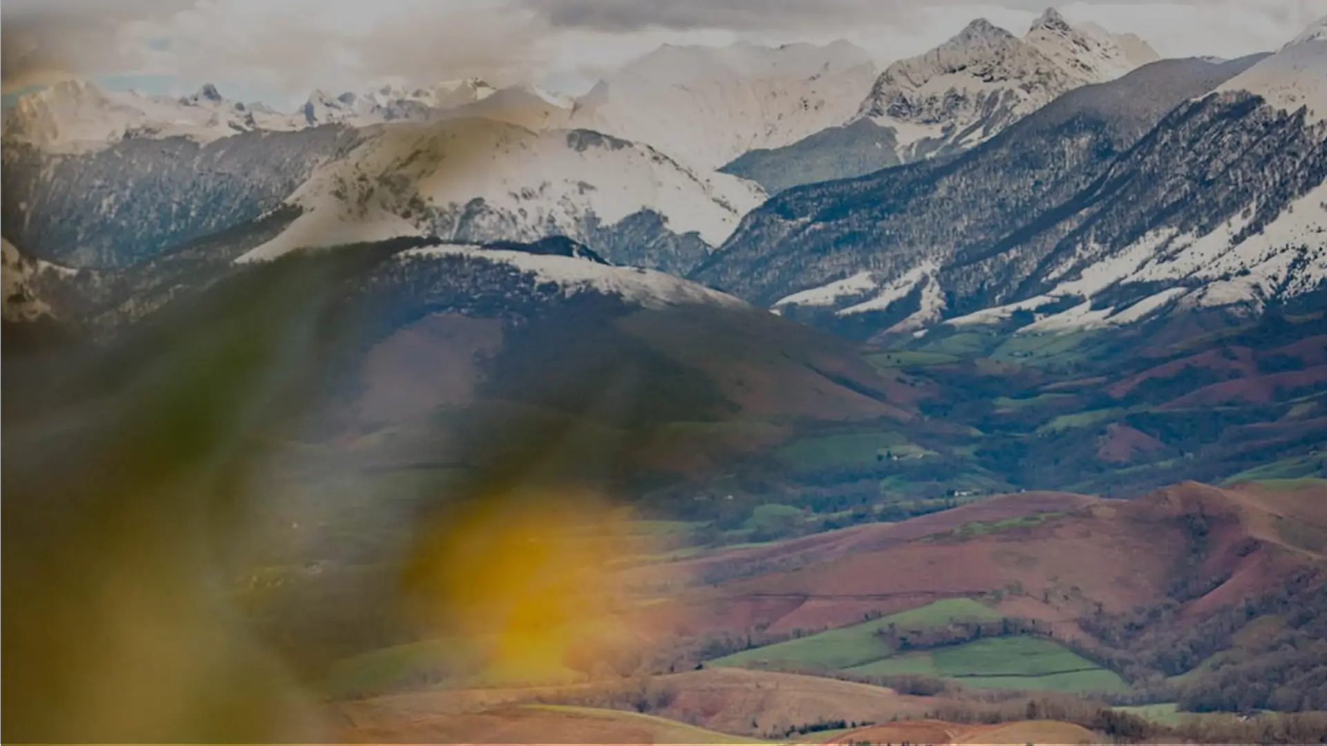 Paysage de pyrénées