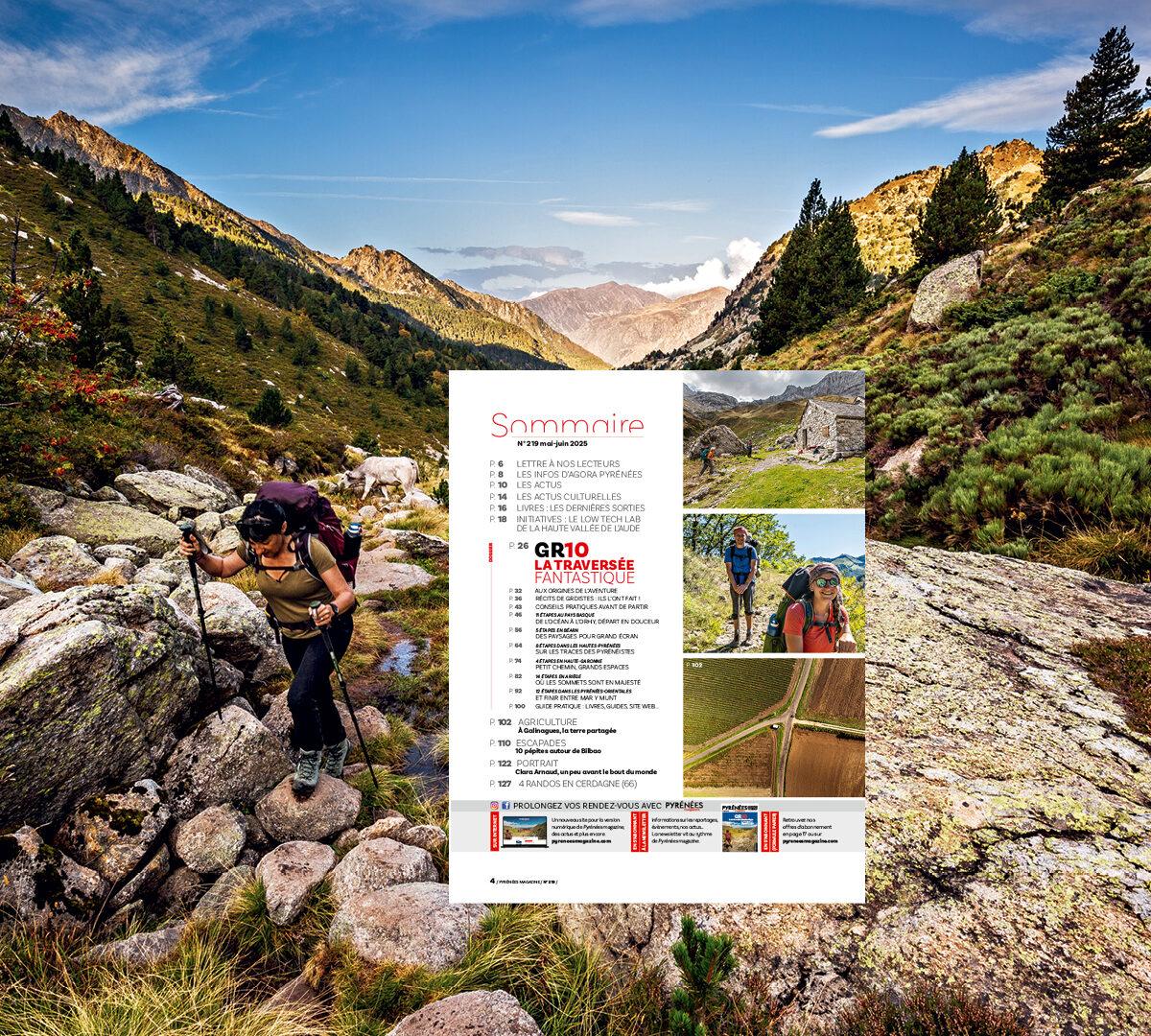 Pyrénées magazine n°219- Le sommaire